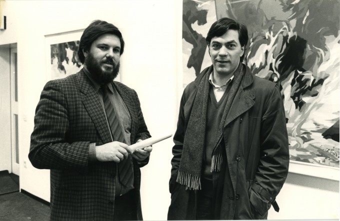 Bernd Finkeldei und Wolfgang Gmyrek 1984