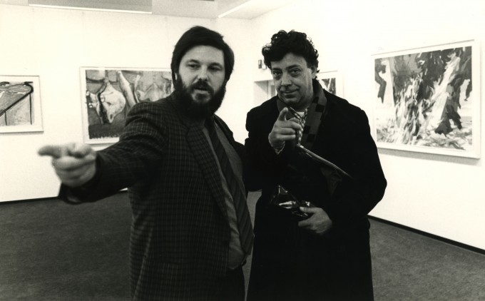 Wolfgang Gmyrek und Manfred de la Motte 1984 